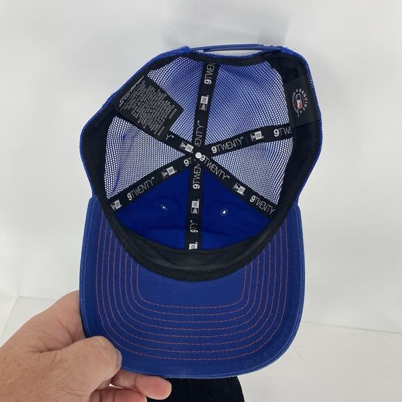 New Era 9Twenty New York Mets Trucker Hat Blue Cap One Size - Picture 7 of 7